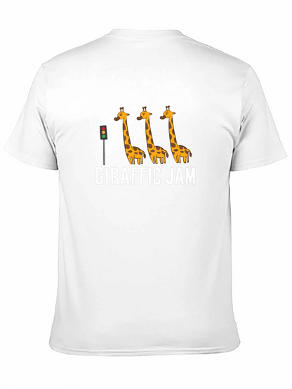 Camiseta Negra Giraffe Jam