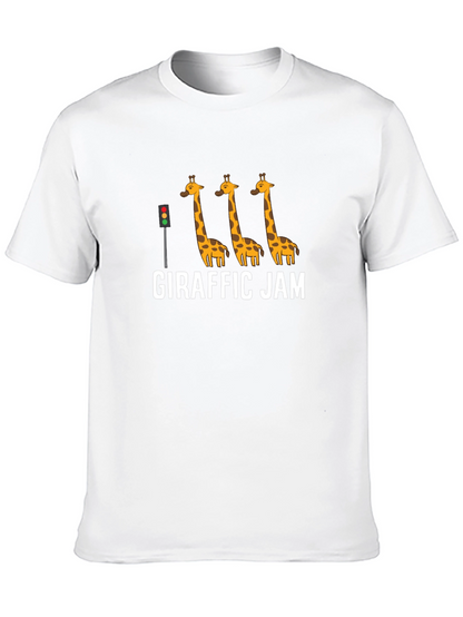 Camiseta Negra Giraffe Jam