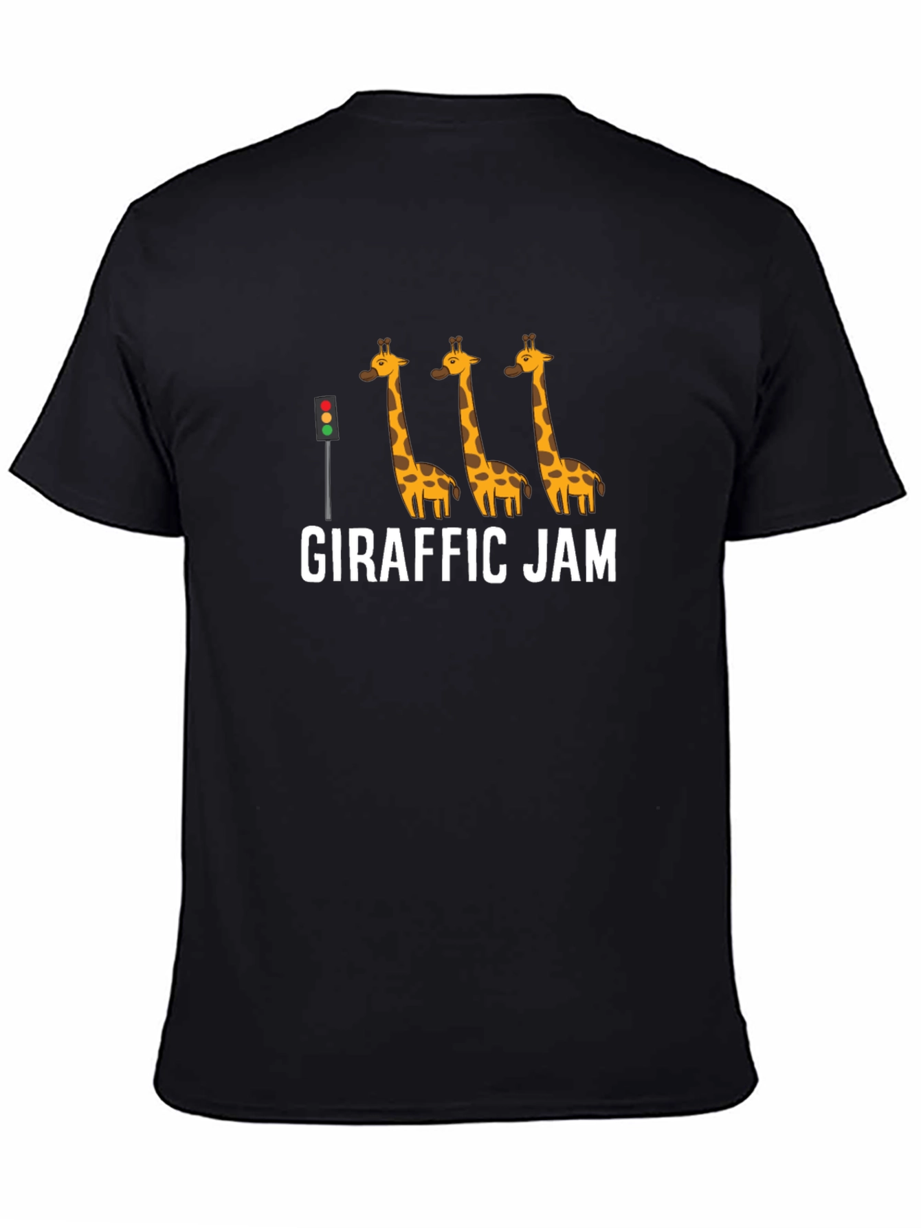 Camiseta Negra Giraffe Jam