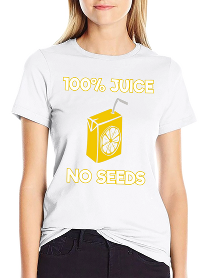 Camiseta 100% Jugo Sin Semillas