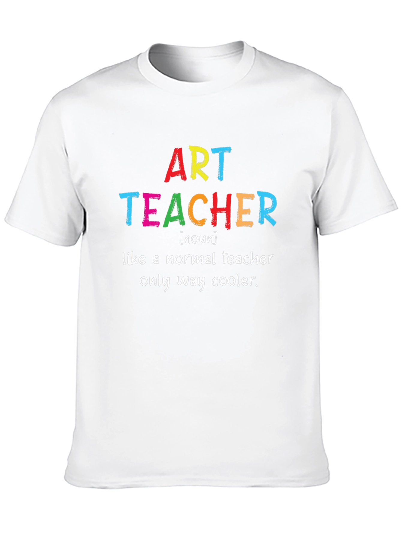 Camiseta Negra Art Teacher: Cool Teacher