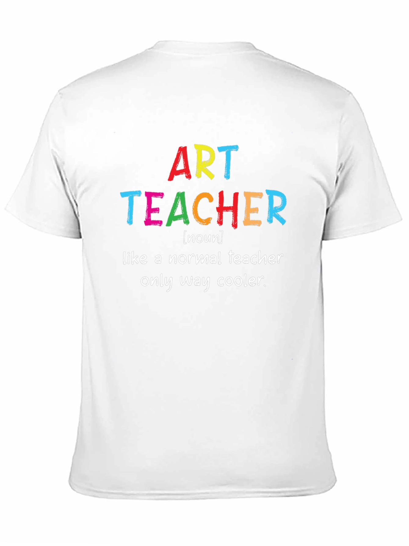 Camiseta Negra Art Teacher: Cool Teacher