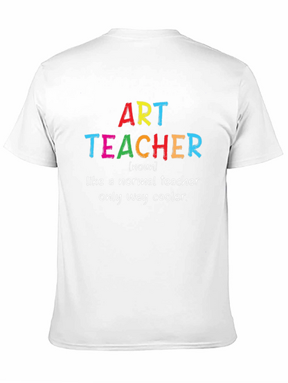 Camiseta Negra Art Teacher: Cool Teacher