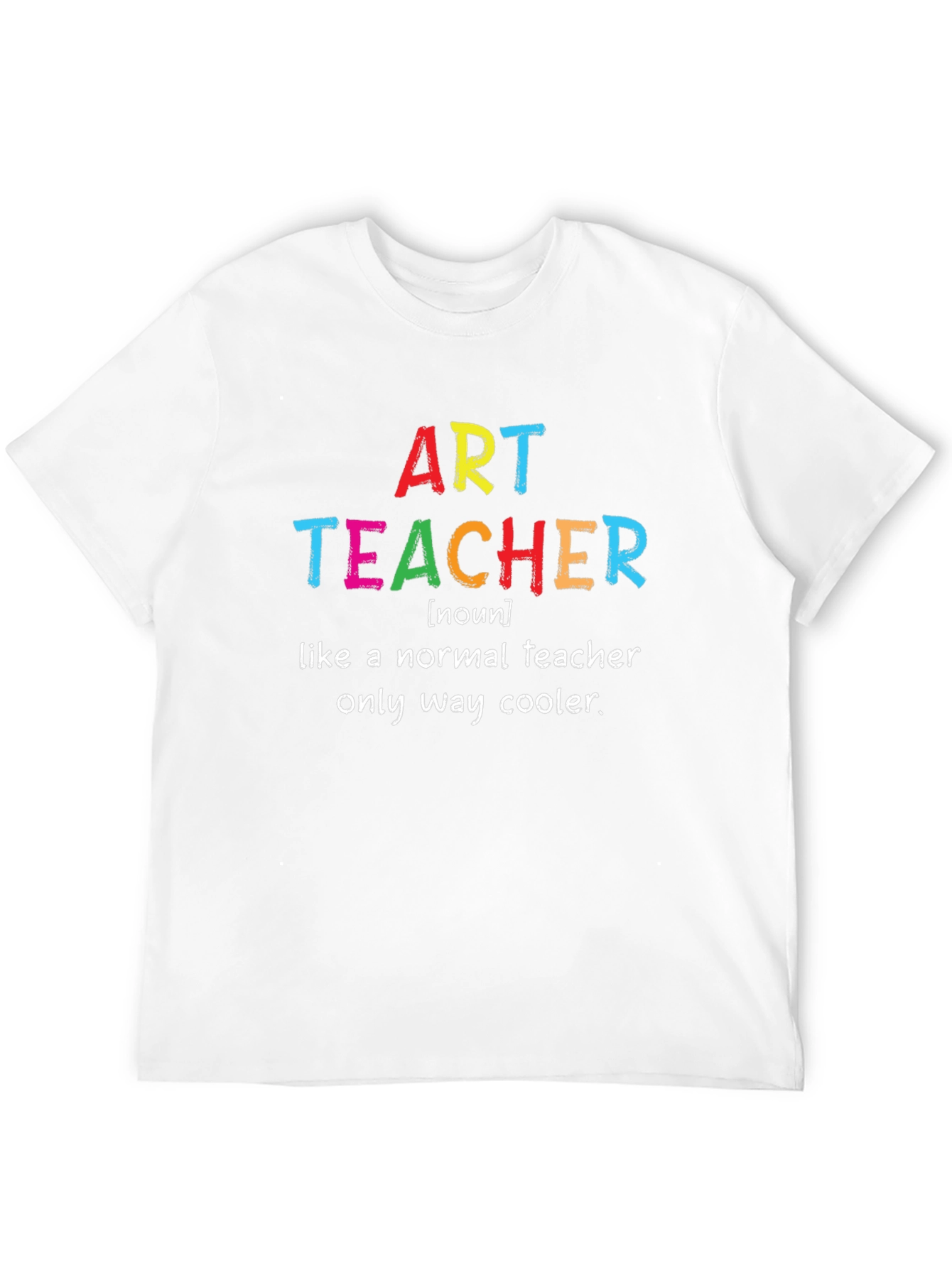 Camiseta Negra Art Teacher: Cool Teacher