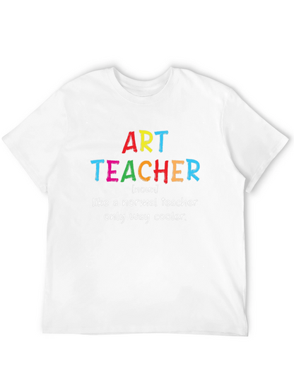 Camiseta Negra Art Teacher: Cool Teacher