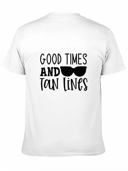 Camiseta Negra Good Times and Tan Lines
