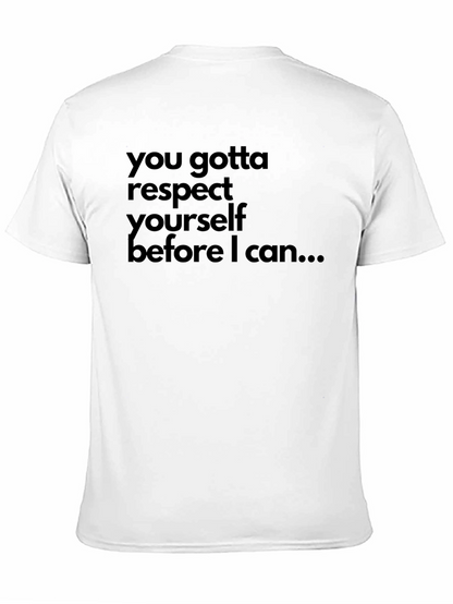 Camiseta Negra con Mensaje Motivador