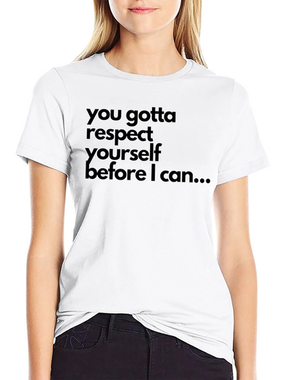 Camiseta Negra con Mensaje Motivador
